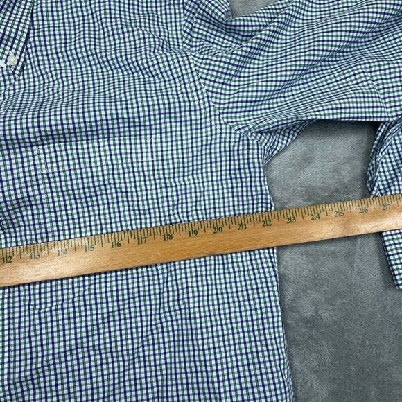 Kirkland Signature Mens Traditional Fit Checkered Shirt Size 16-34/35 a1139 - Picture 4 of 7